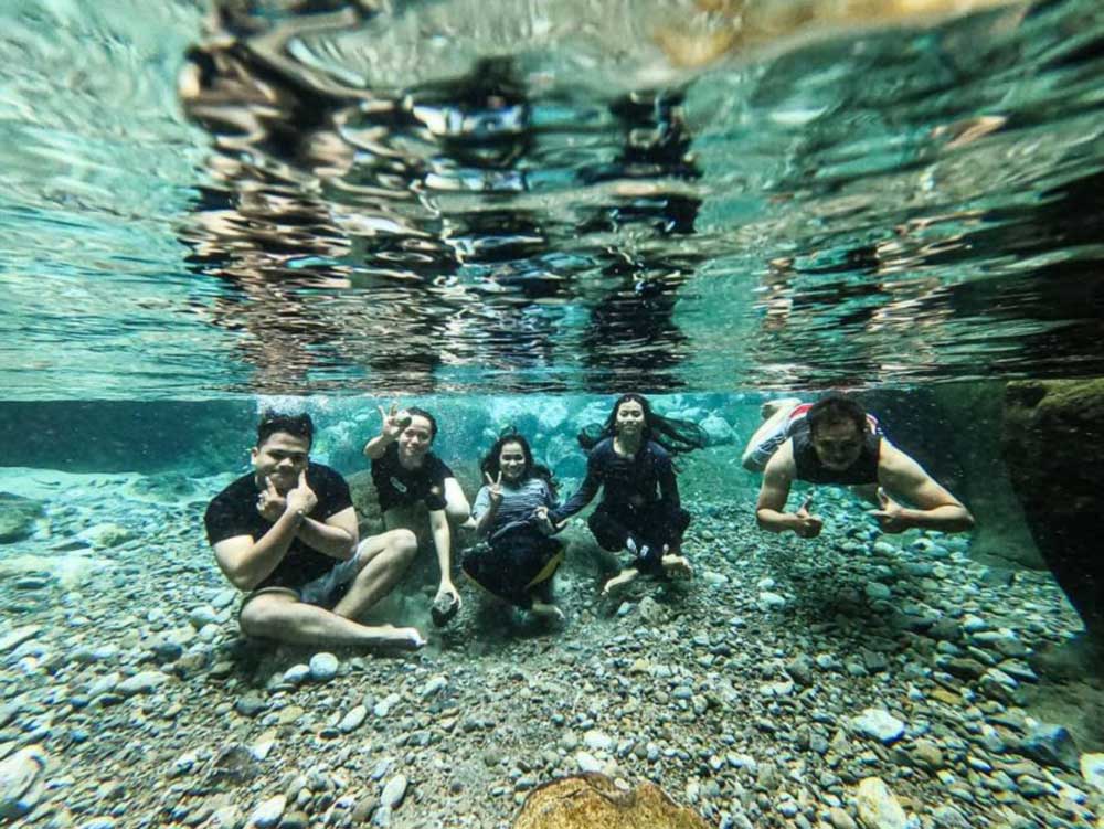 Air Terjun Teroh Teroh dan Kolam Abadi di Langkat, Cakep!