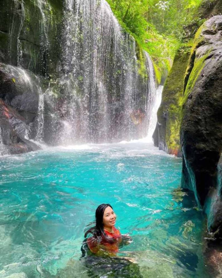 Air Terjun Teroh Teroh dan Kolam Abadi di Langkat, Cakep!