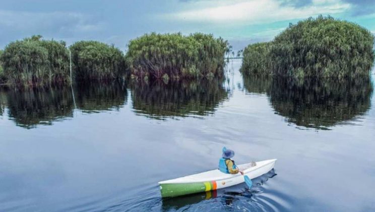 Danau Melintang di Kutai Barat