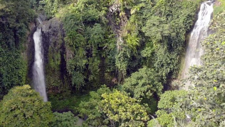 Air Terjun Randu Kembar di Way Ratai Pesawaran