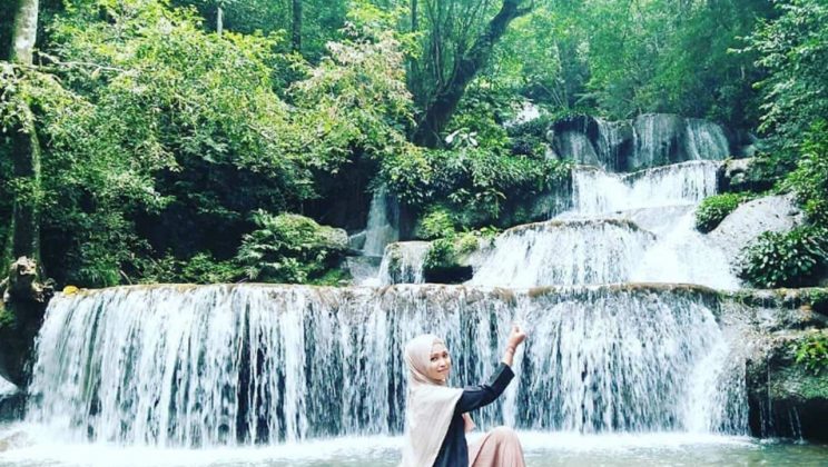 Air Terjun Peucari di Jantho, Aceh Besar